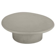 Organic Shaped Natural Plaster Coffee Table "Sami" by Isabelle Beaumont