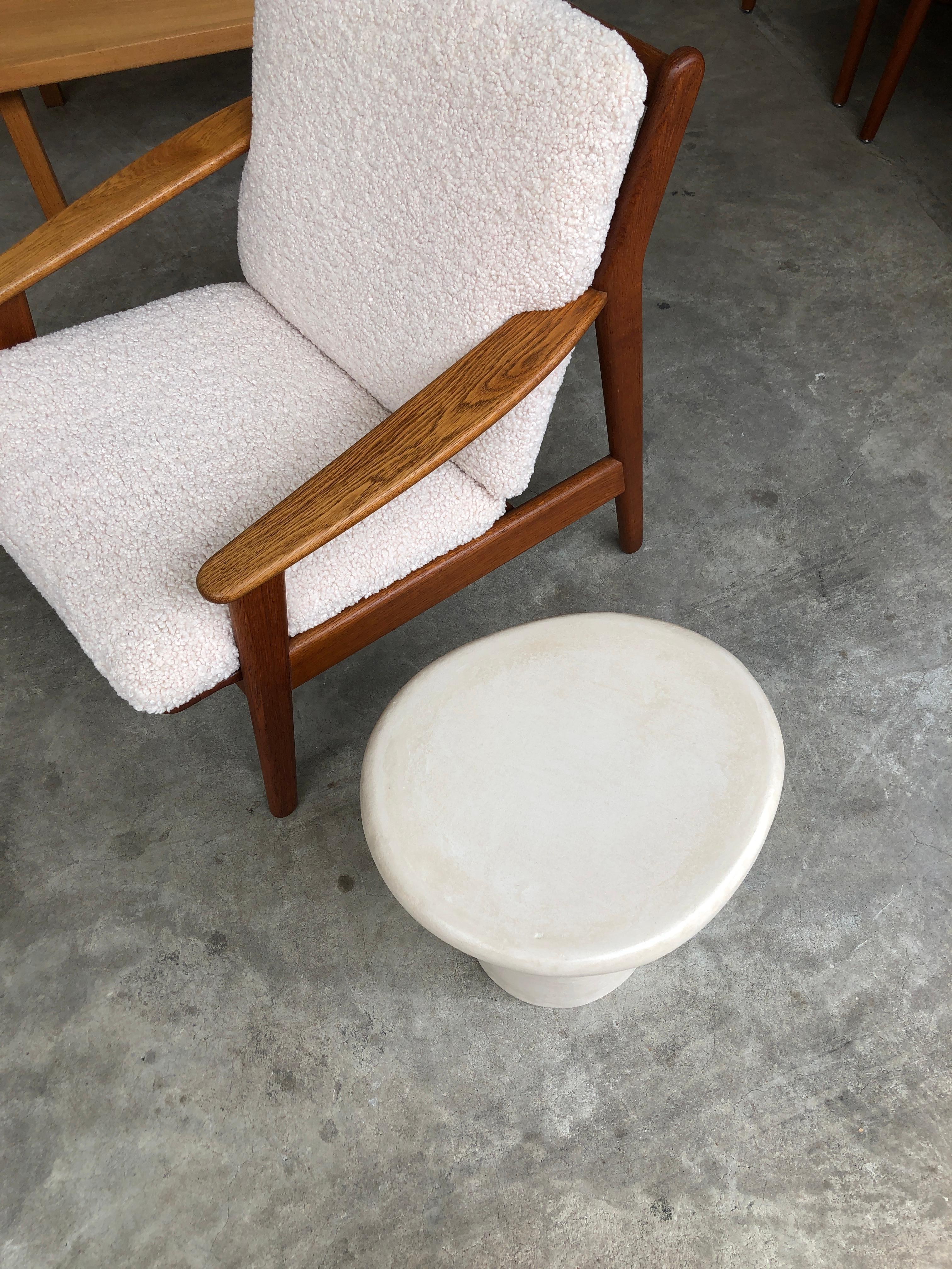 Organic Shaped Natural Plaster Coffee Table Set 