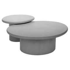 Organic Shaped Mortex Coffee Table Set "Sami" BM68 by Isabelle Beaumont