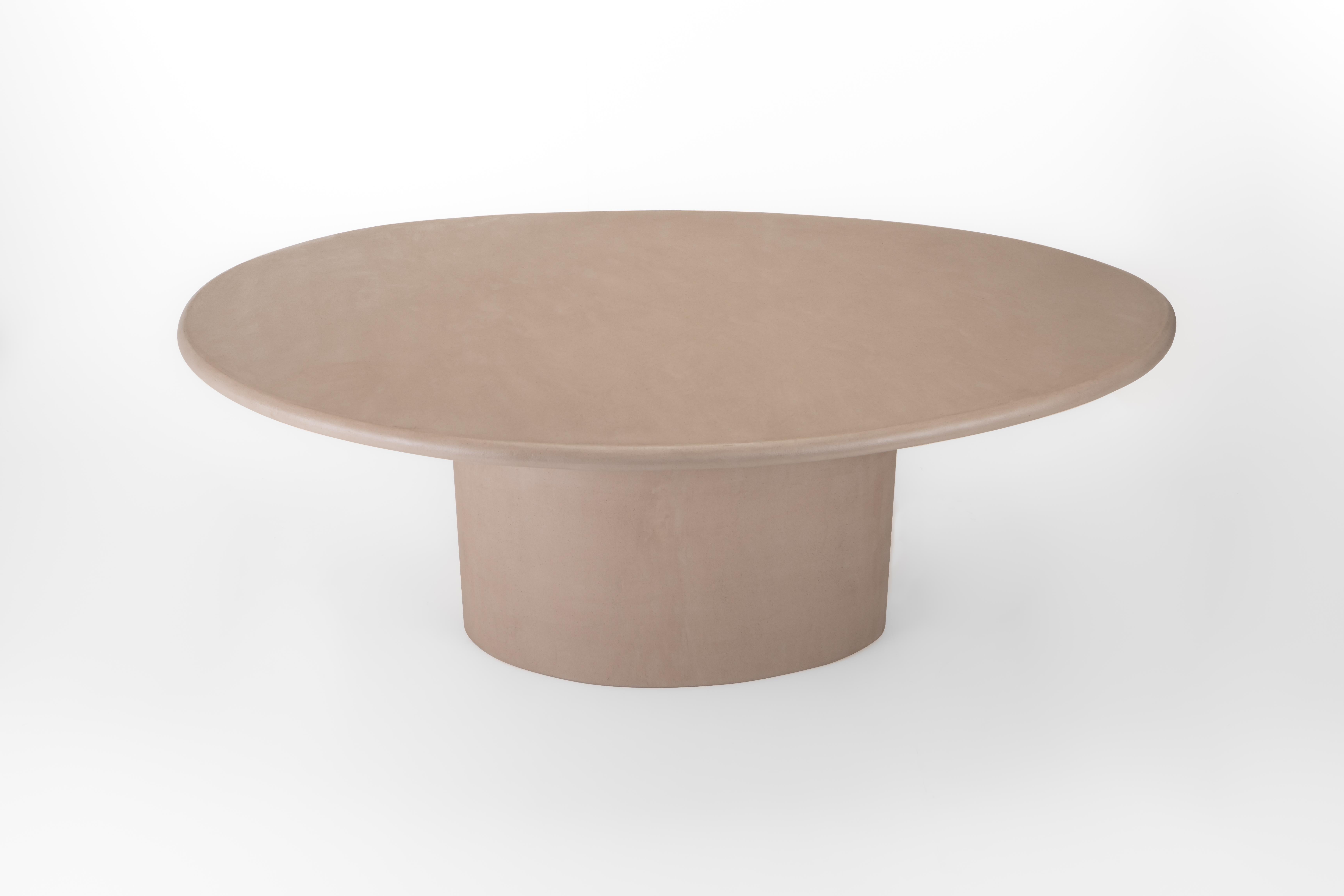 organic shape dining table