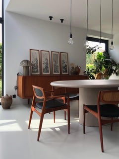 Organic Shaped Mortex Dining Table "Sami" 200 by Isabelle Beaumont