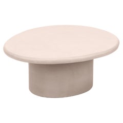 Natural Plaster Coffee Table "Sami" by Isabelle Beaumont