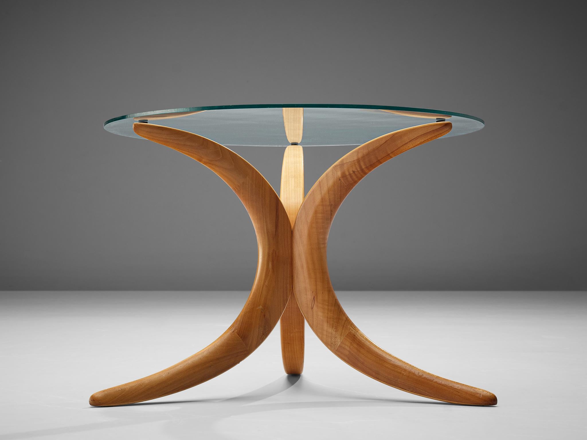 organic shaped side table