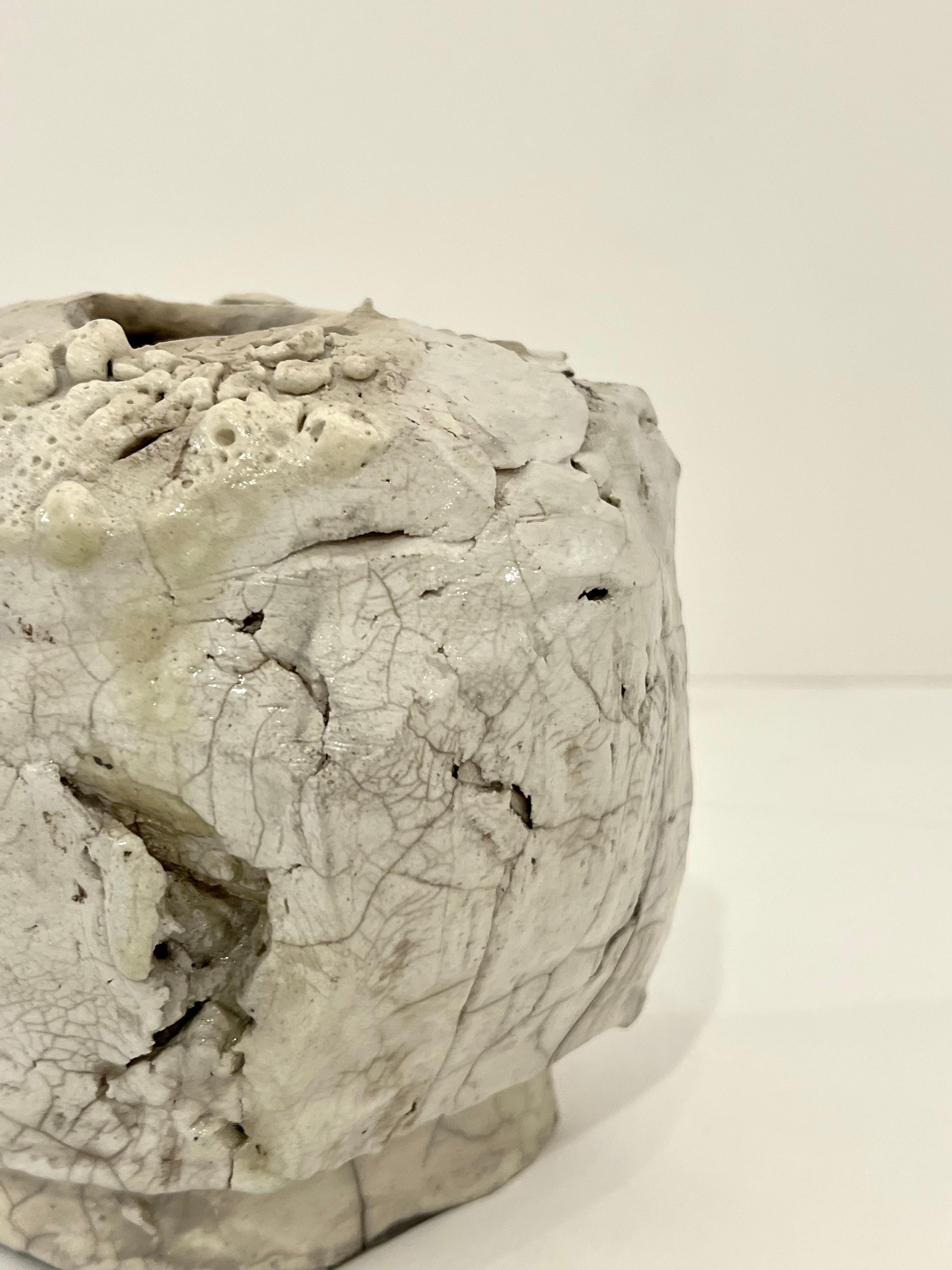 Contemporary Organic Shaped Vase by Henrik Folsgaard For Sale