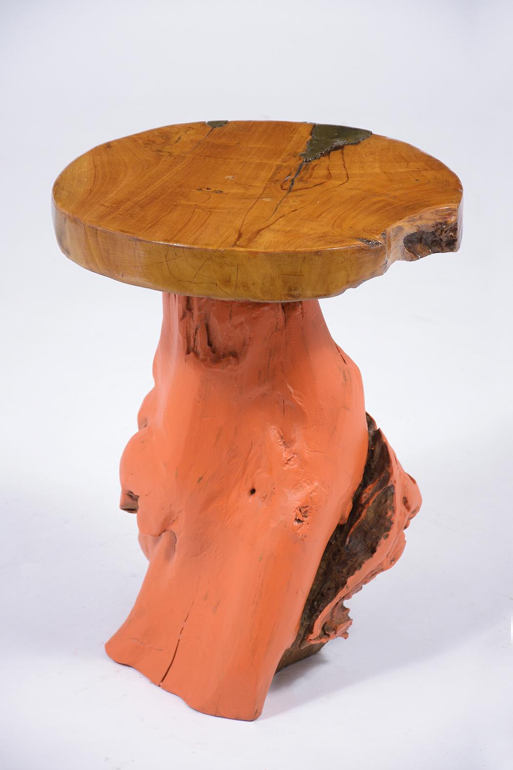 Teak Organic Root Table