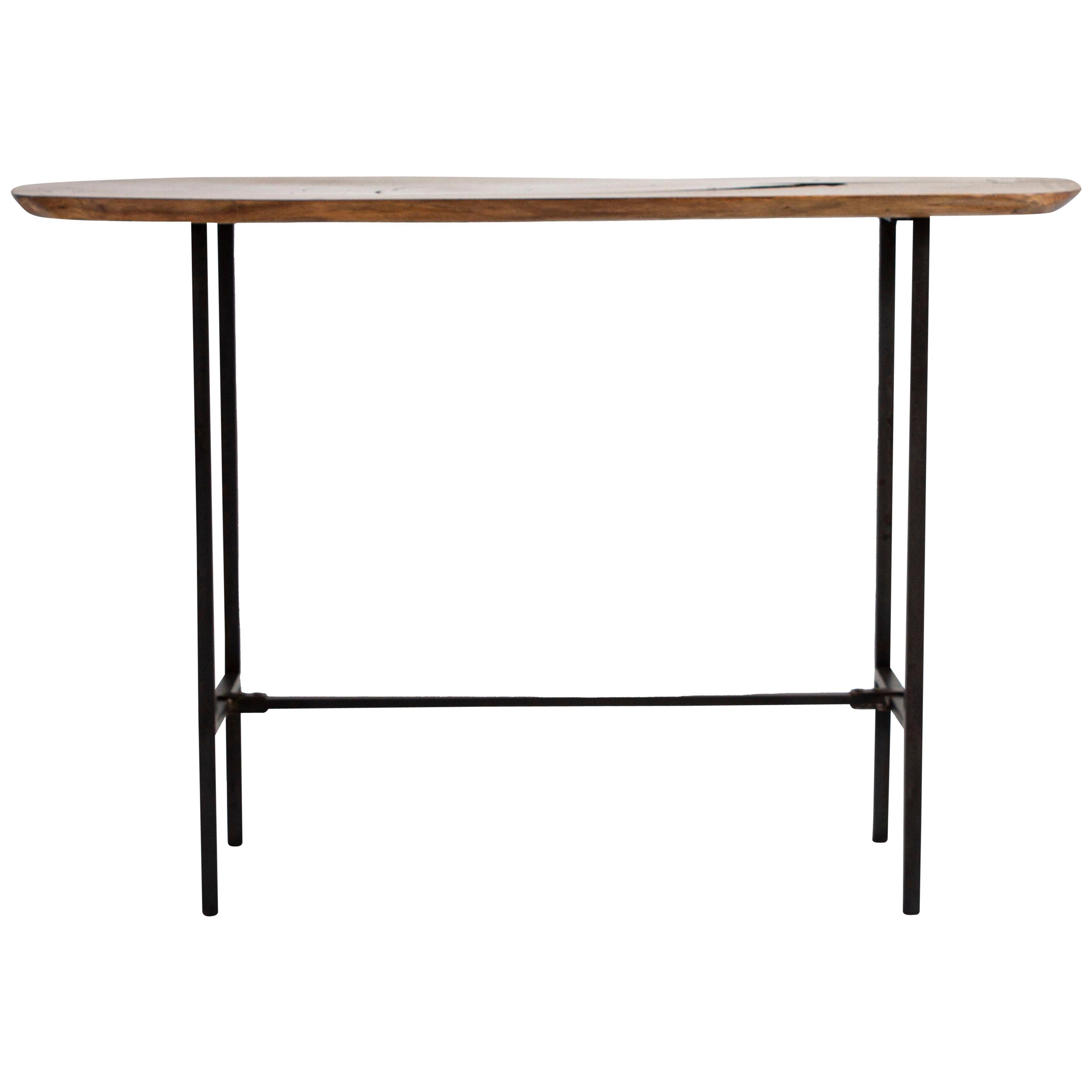 Organic Side Table Top, Custom Base For Sale