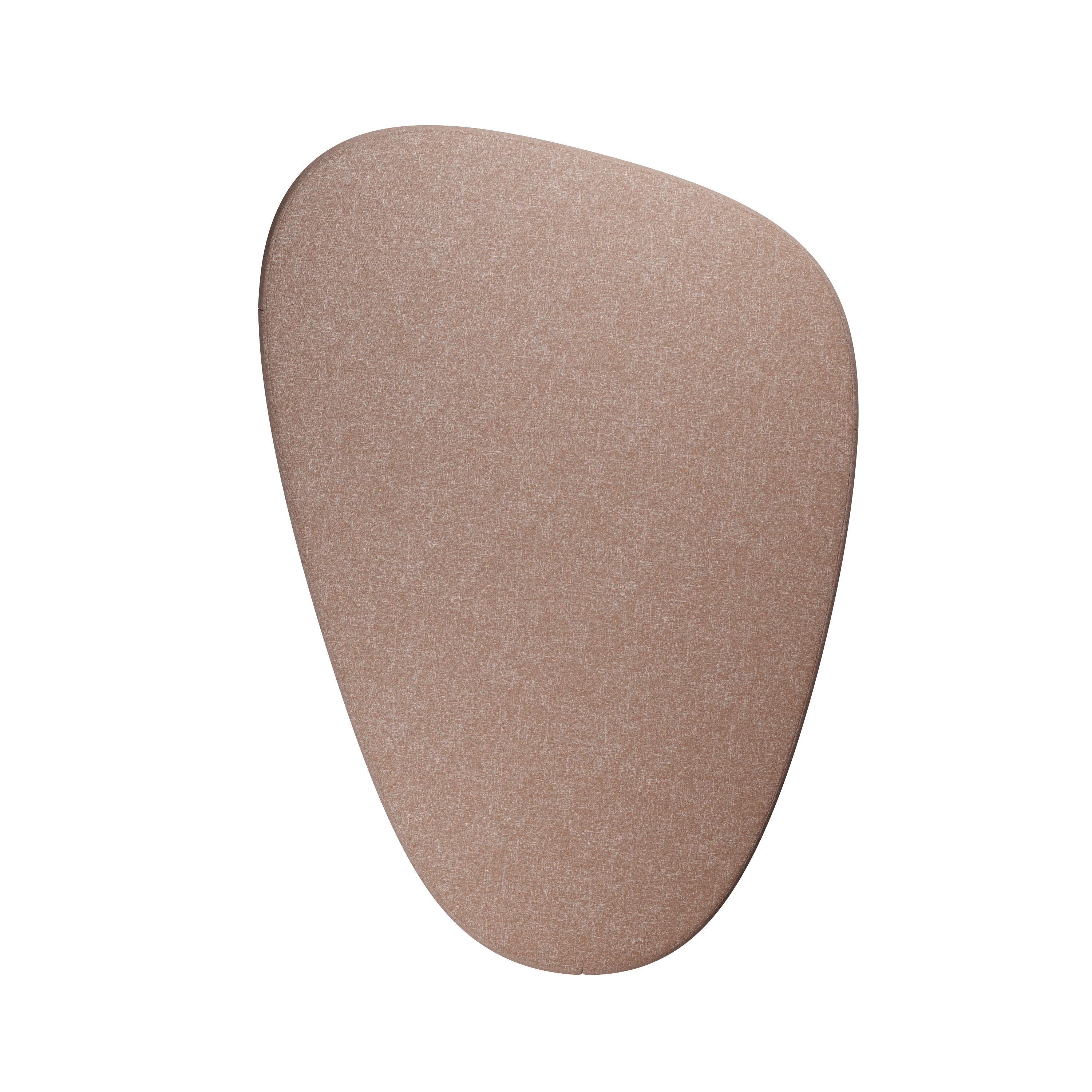 Pouf Organic Stons 150 en tissu uni pêche fabriqué à la main par Murmurio Neuf - En vente à Lordelo, PT