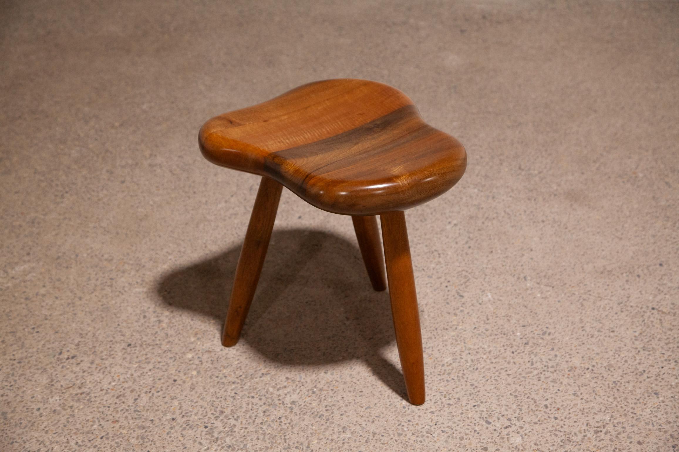 Taburete orgánico a la manera de Alexandre Noll Moderno en venta
