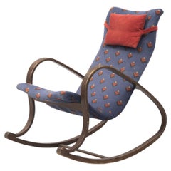 Organic Swedish Modern Bentwood Rocking Chair by Karl Yngve Håkansson