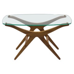 Organic table by H. Brockman Petersen, cabinetmaker Louis G. Thiersen & Søn