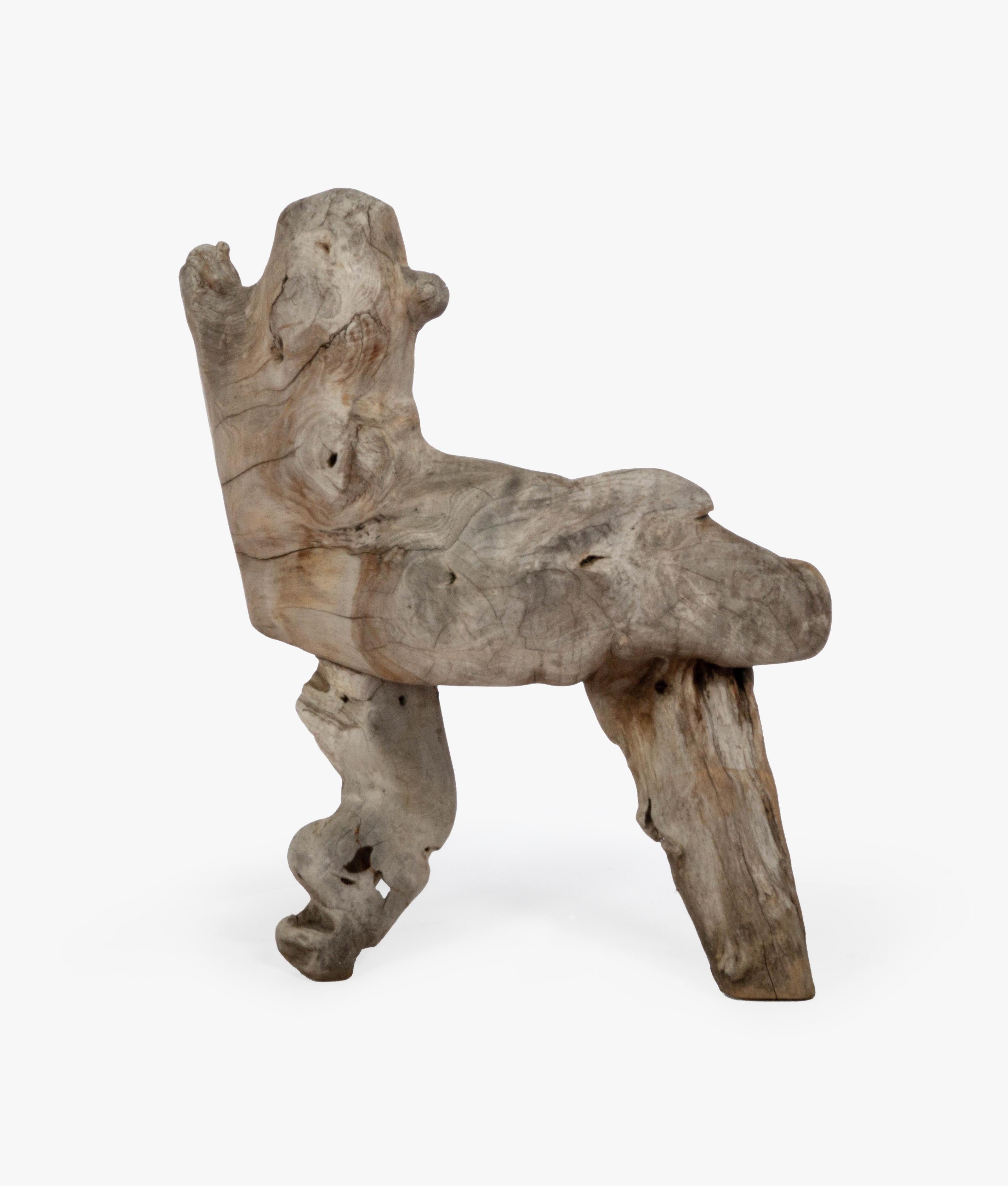 Organic Teak Bench For Sale at 1stDibs