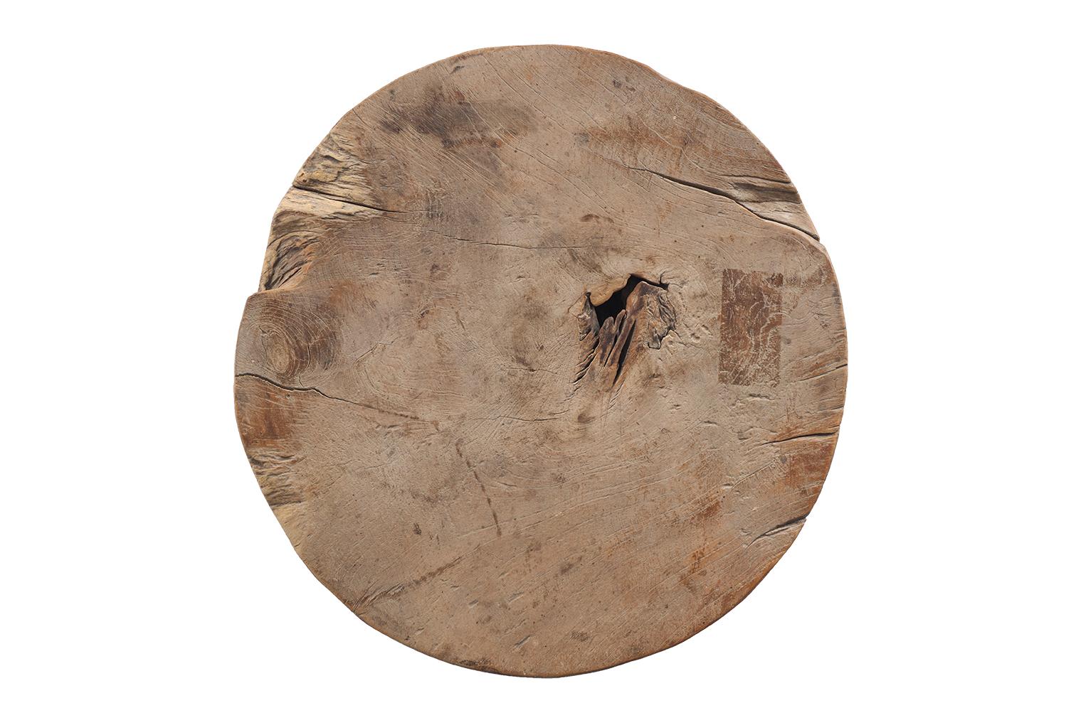 Organic Teak Side Table 4