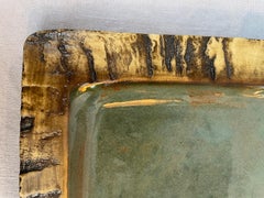 Organic Texture Art Pottery Square Tray