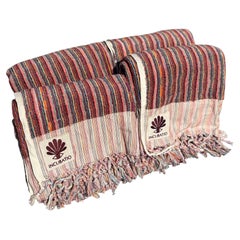 Organic Turkish Thick Looped Cotton Towel Set of 4, Amsterdam