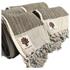 Organic Turkish Thick Looped Cotton Towel Set of 4, Berlin