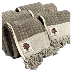 Organic Turkish Thick Looped Cotton Towel Set of 8, Berlin