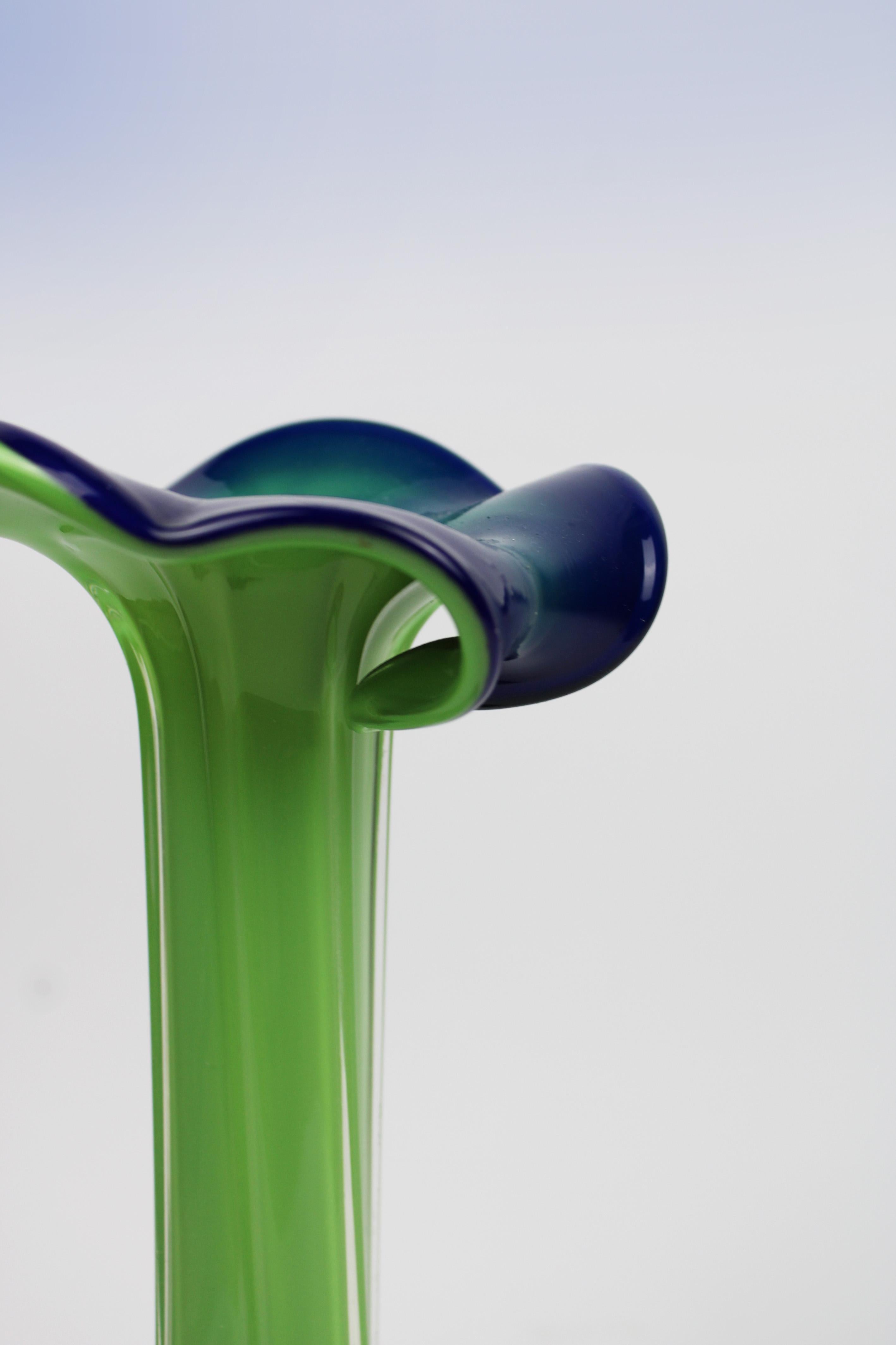 Organic Vase Murano Glass 