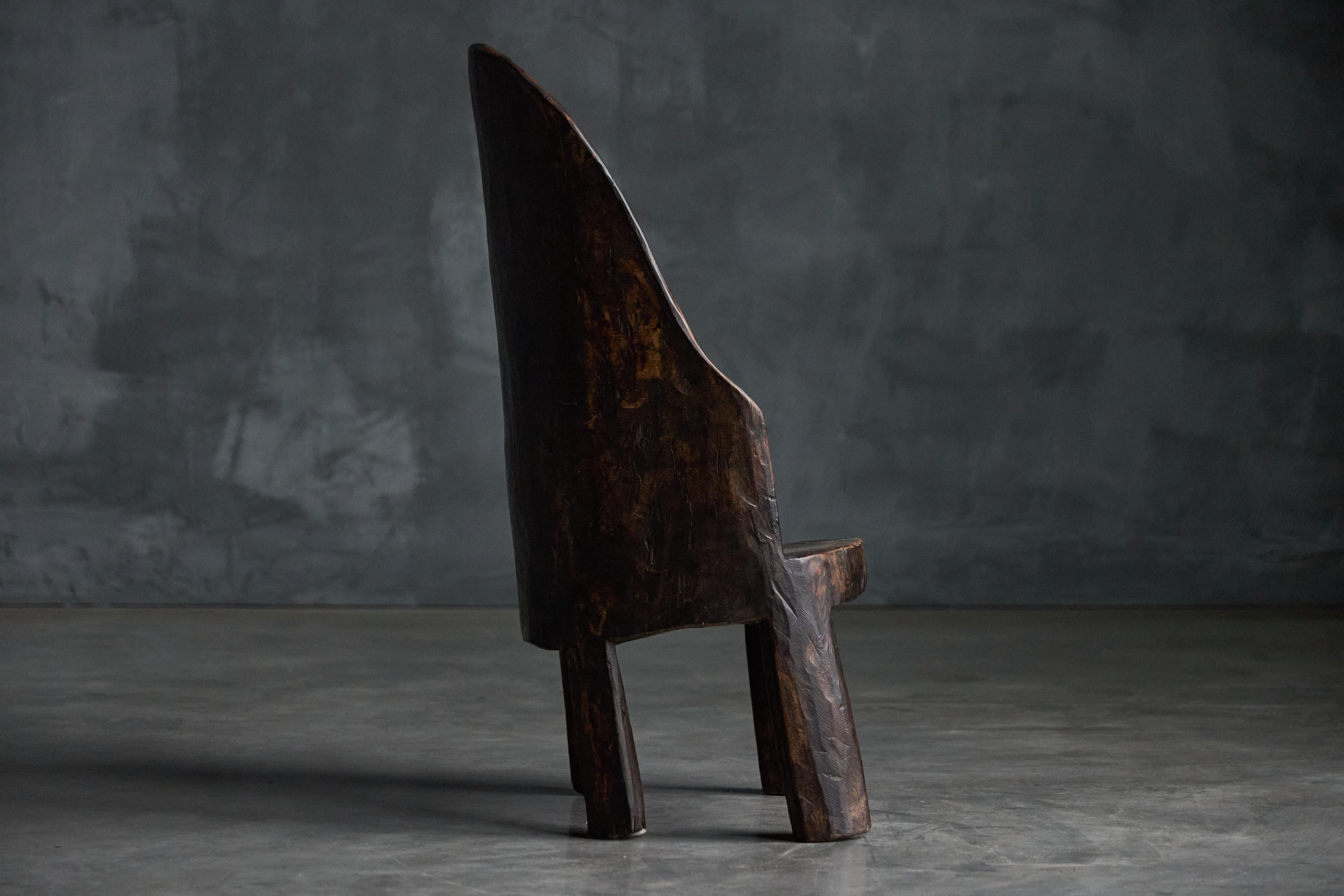Organic Wabi Sabi Chair, France, 1930s For Sale 4