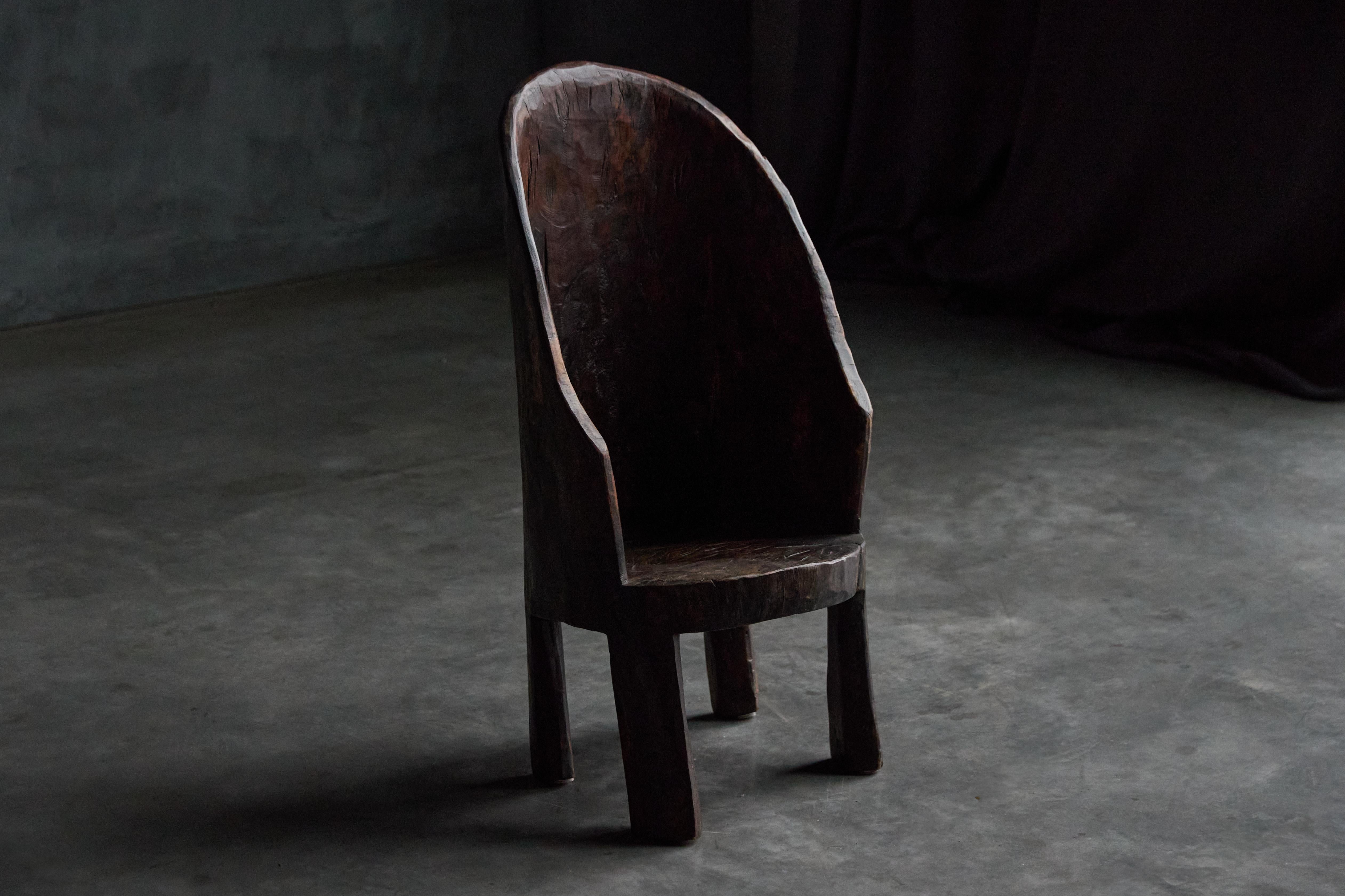 Organic Wabi Sabi Chair, France, 1930s For Sale 5