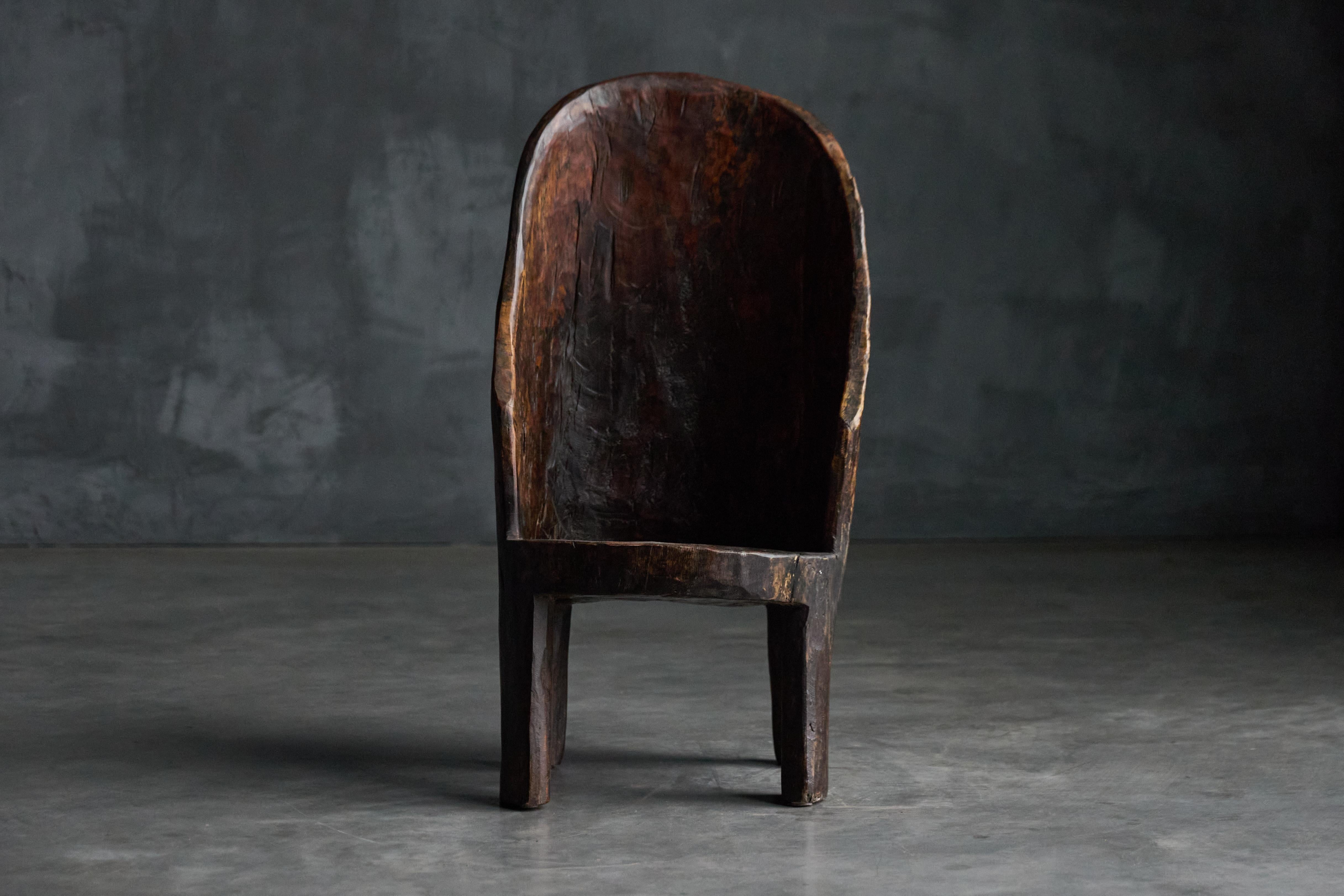 Organic Wabi Sabi Chair, France, 1930s For Sale 7