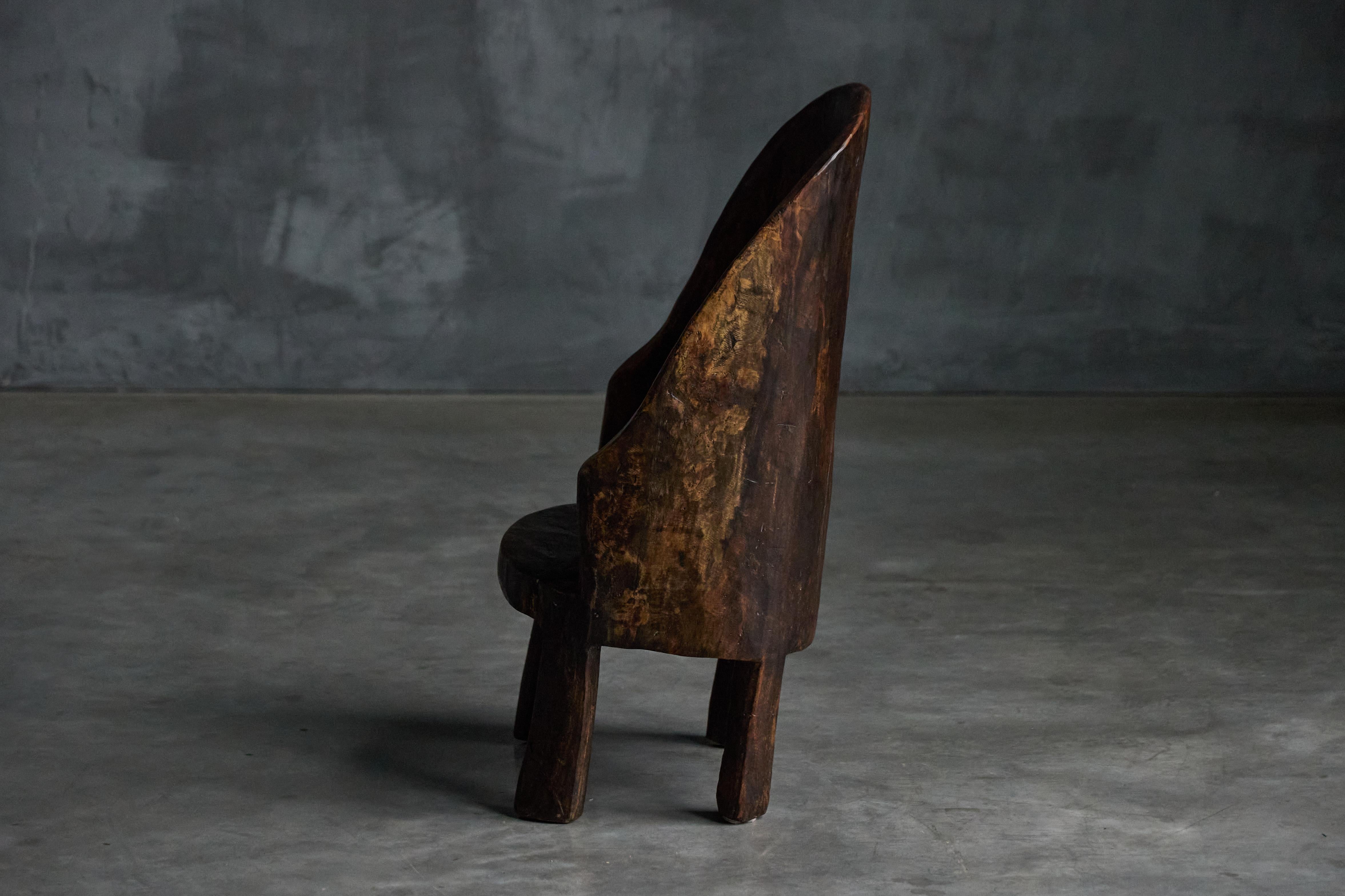 Organic Wabi Sabi Chair, France, 1930s In Excellent Condition For Sale In Antwerp, BE