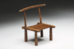 Organic Wabi-Sabi Chair, France, 20th Century