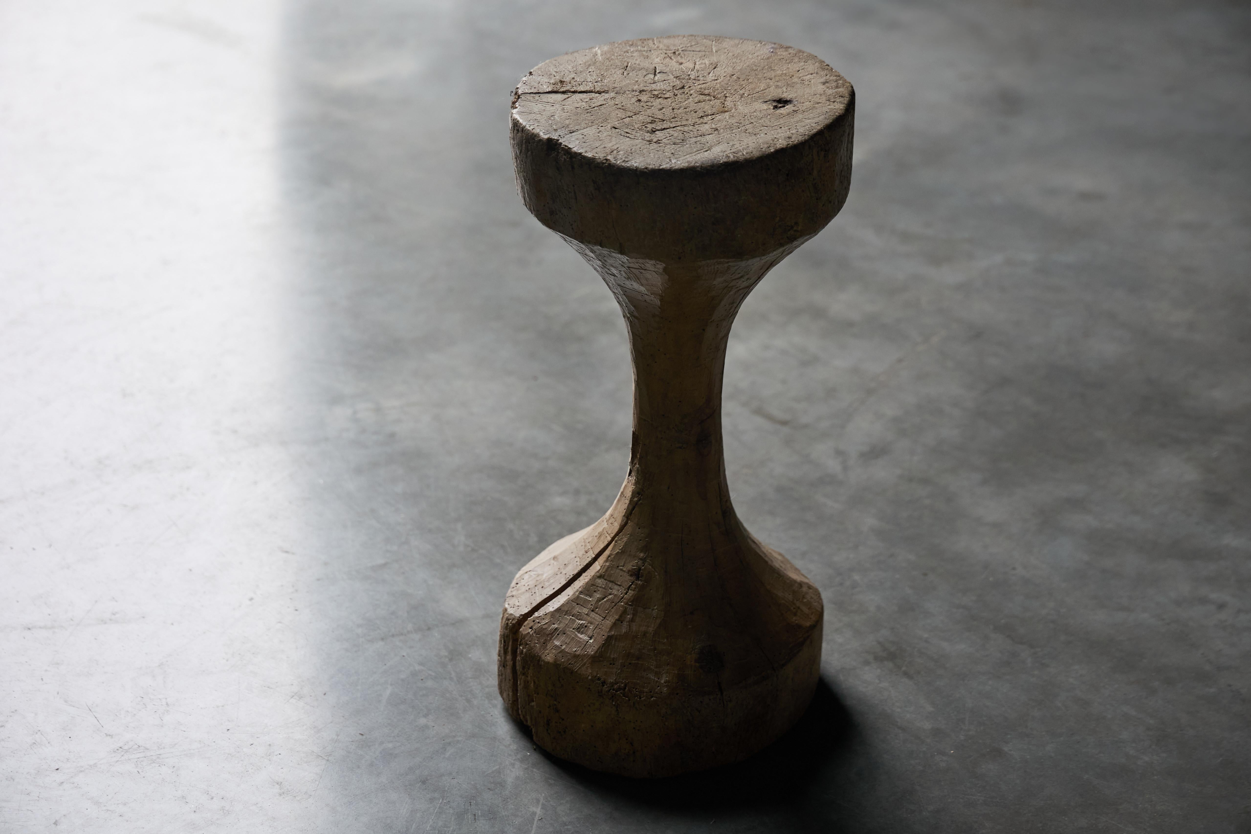 Taburete orgánico Wabi Sabi, Francia, Siglo XIX Rústico en venta