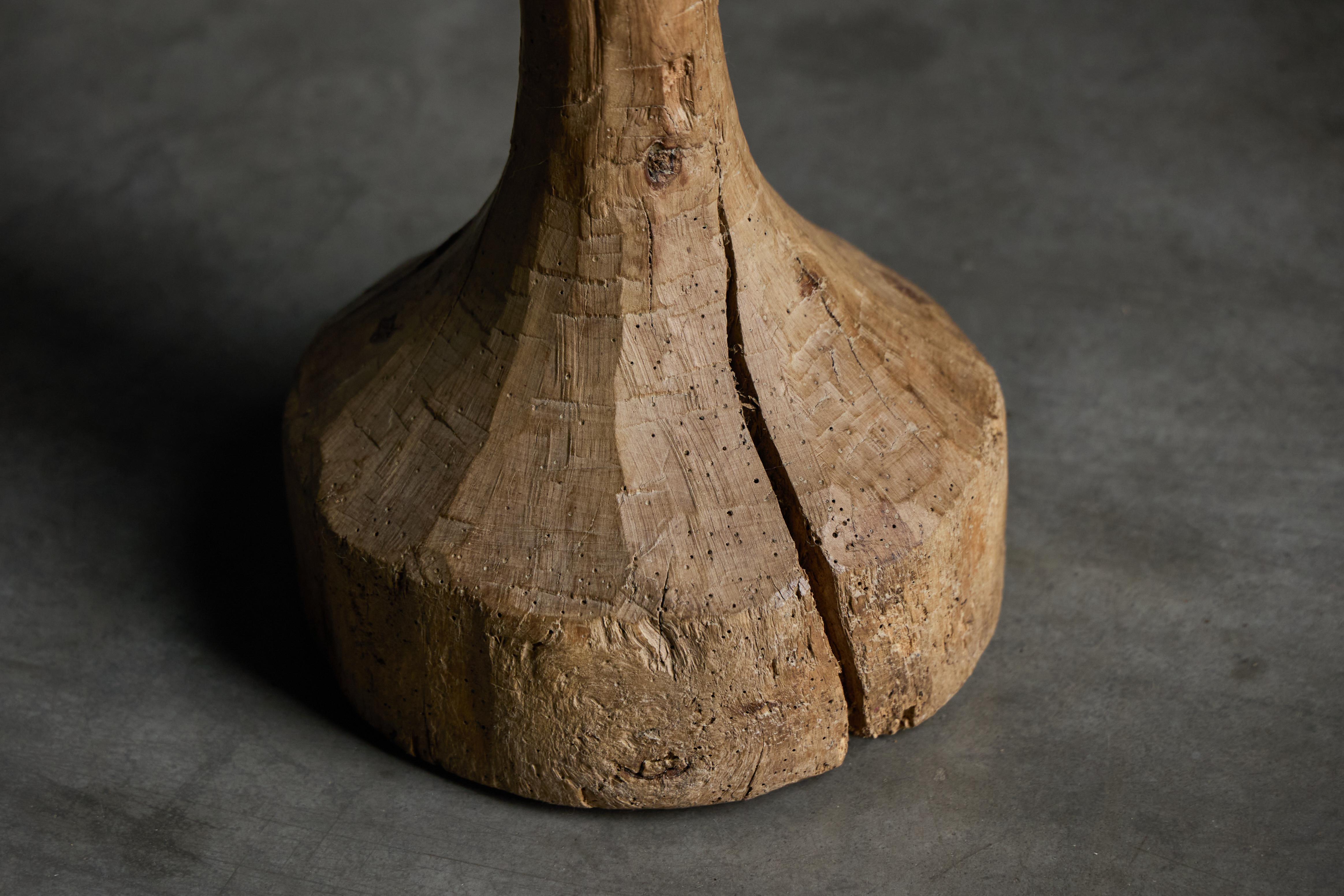 Taburete orgánico Wabi Sabi, Francia, Siglo XIX en venta 1