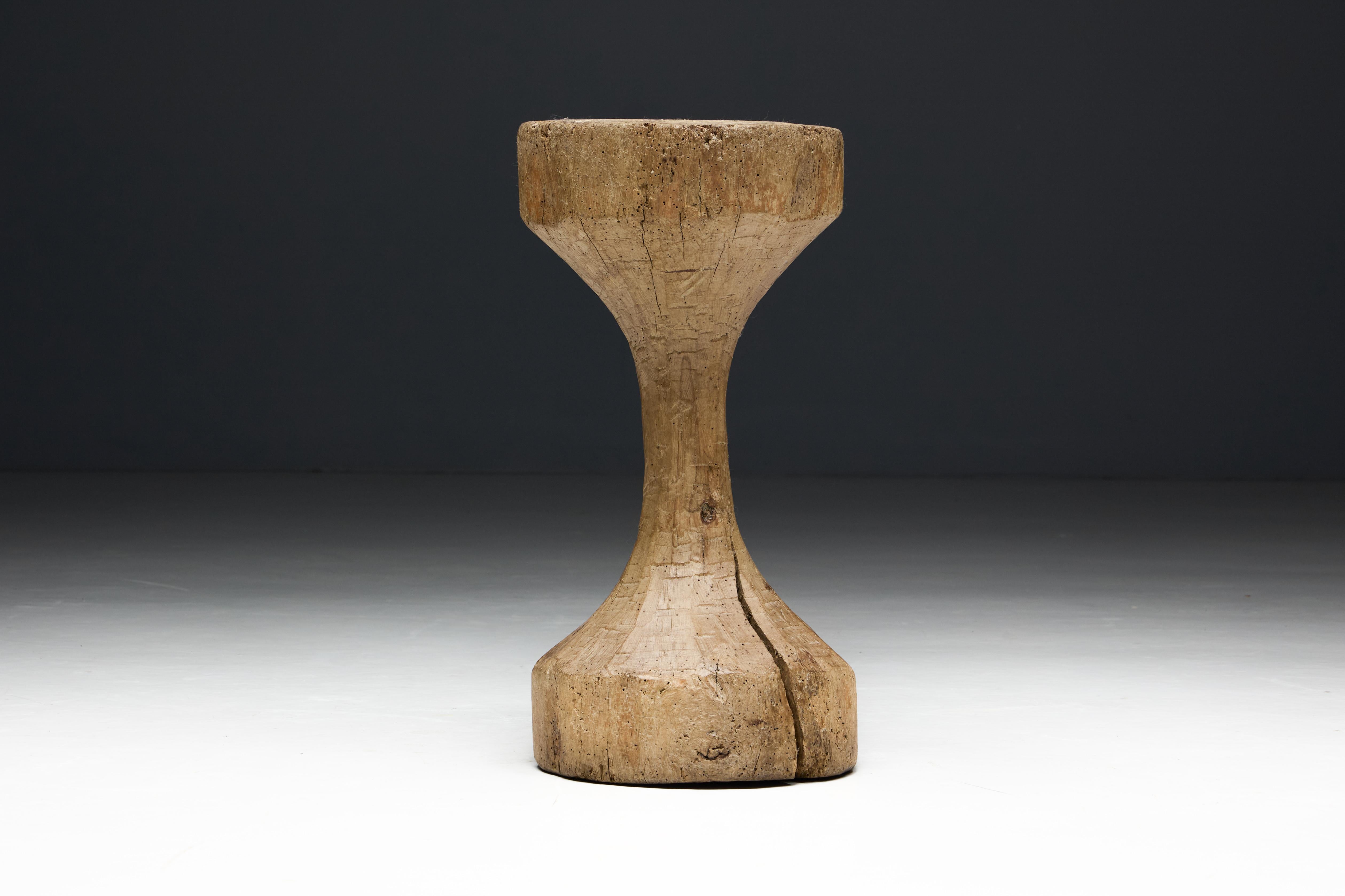 Taburete orgánico Wabi Sabi, Francia, Siglo XIX en venta 2