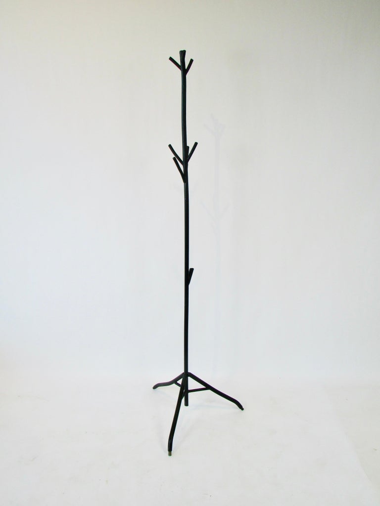 Wrought iron hat rack discount
