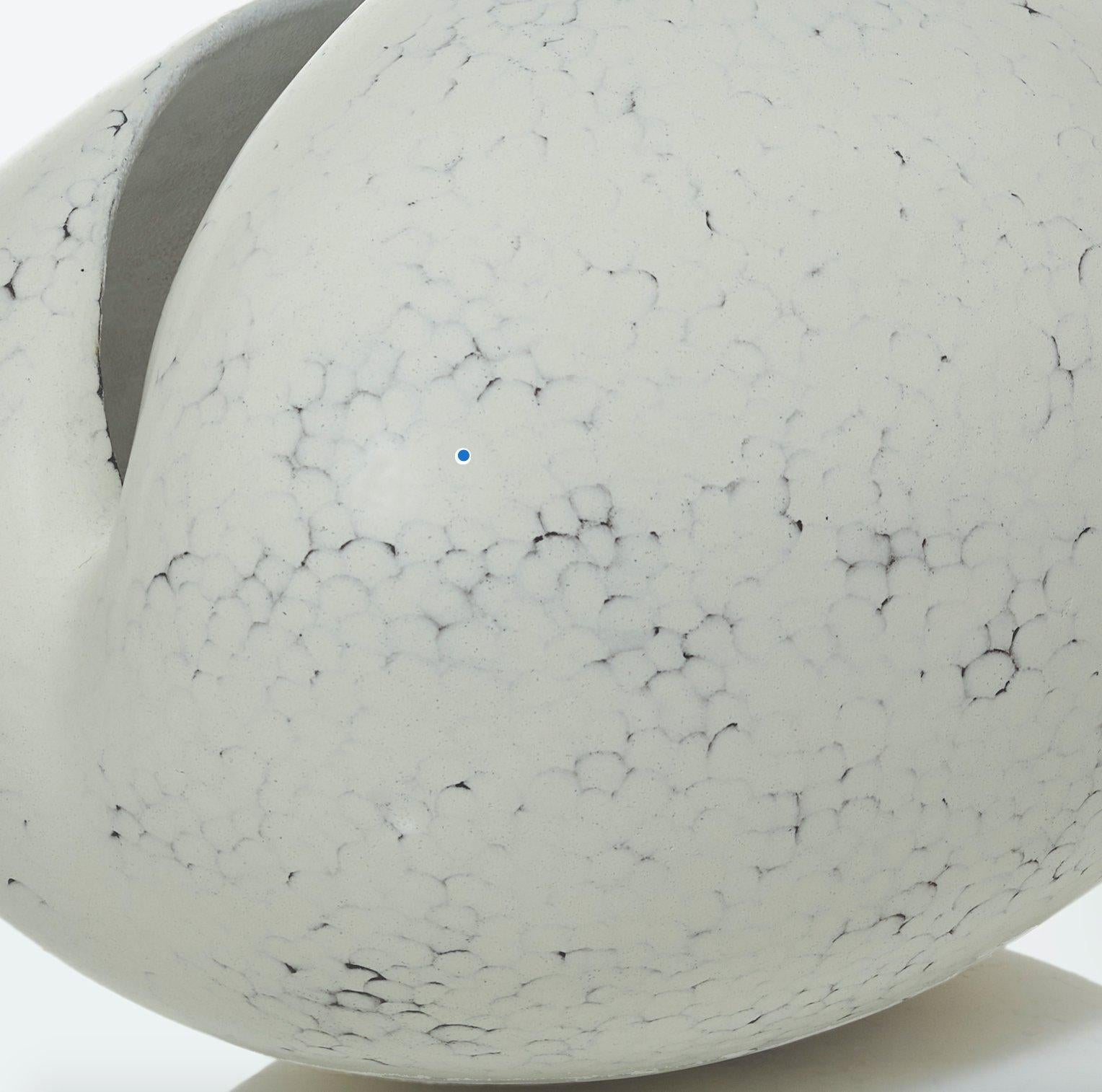 Ceramic  Organic White Contemporary Sculpture, Sangwoo Kim For Sale