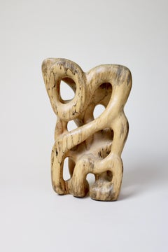 TON MISERUS SculPTURE aus organischem Holz
