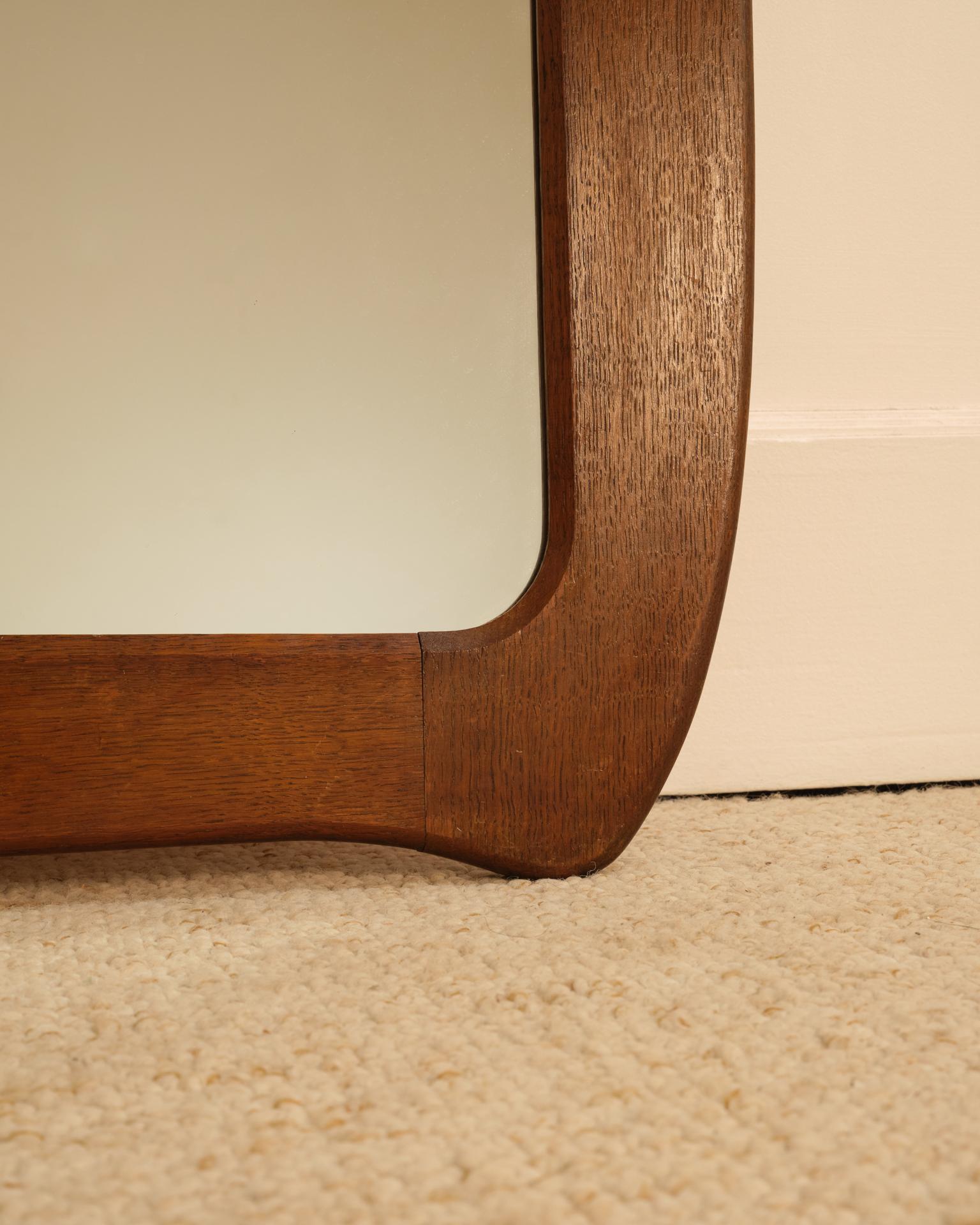 Français Miroir en bois bio en vente