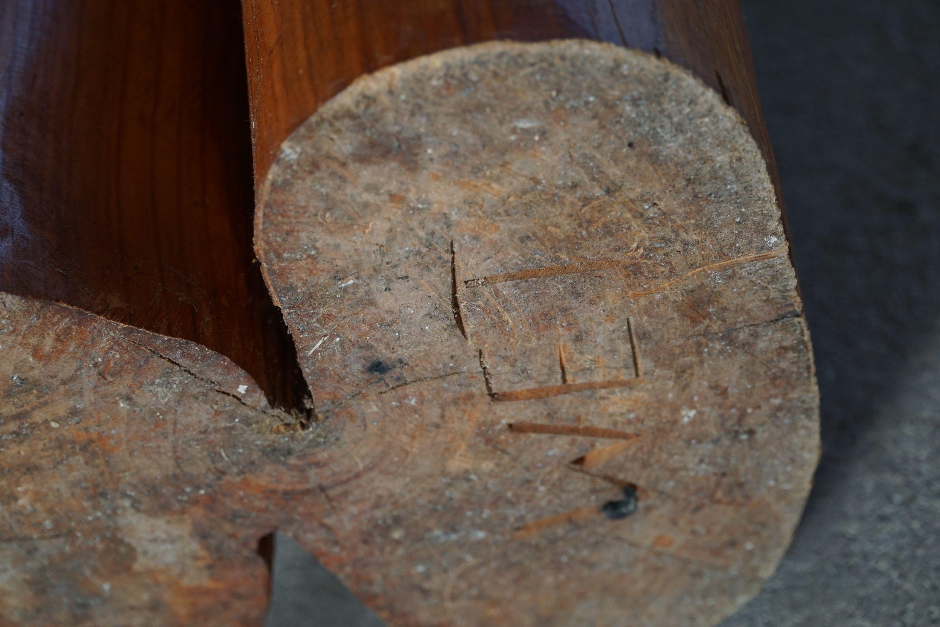 Organische Holzskulptur des dnischen Knstlers Ole Wettergren, 1990er-Jahre (20. Jahrhundert)