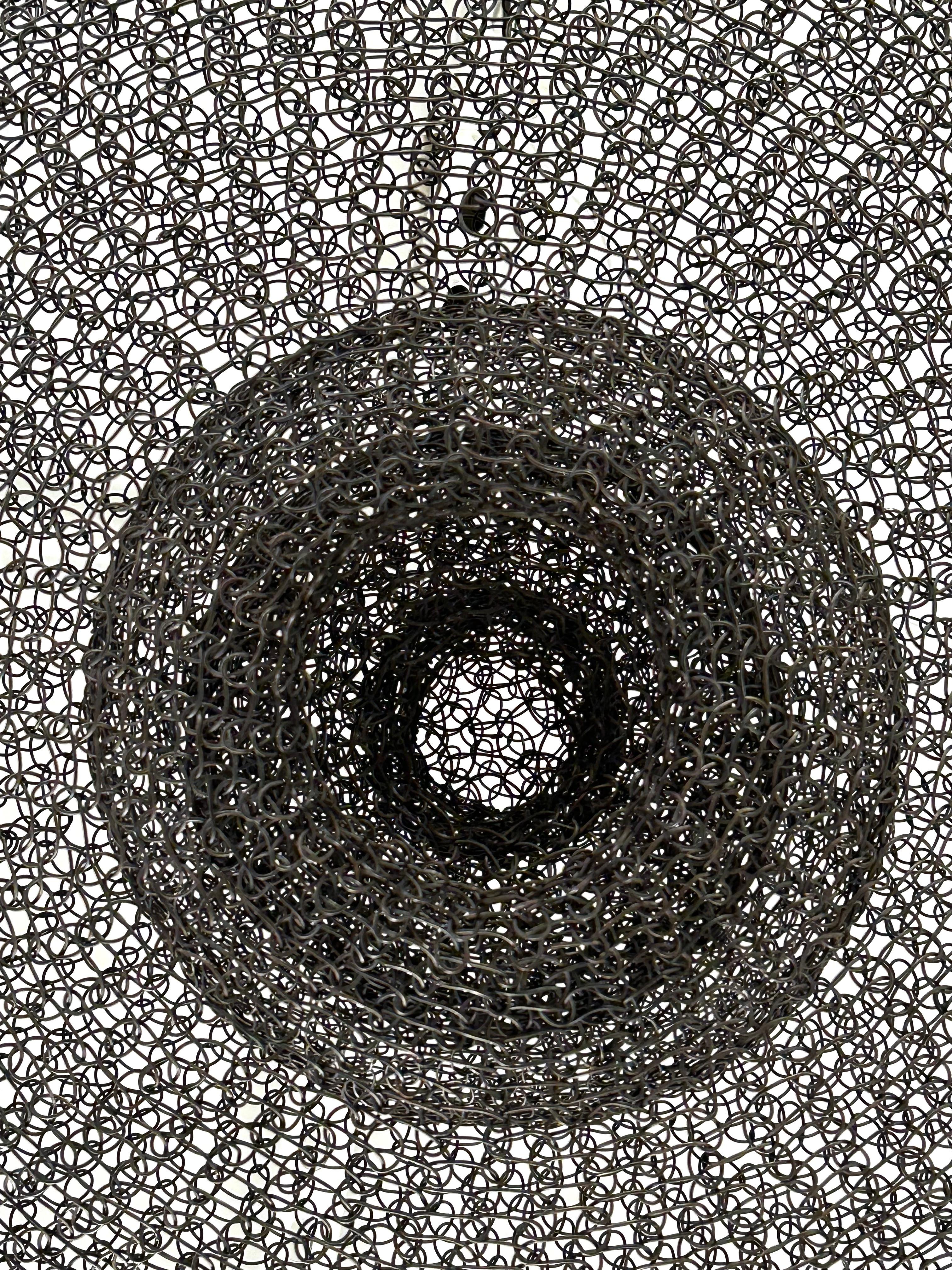 Scultura organica in filo metallico intrecciato di Ulrikk Dufosse in vendita 4