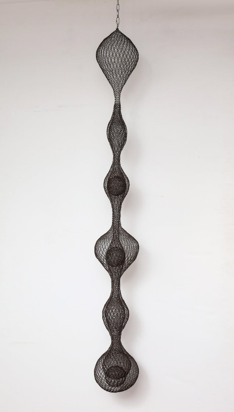 Organic Woven Mesh Wire Sculpture by Ulrikk Dufosse, France, 2016 at