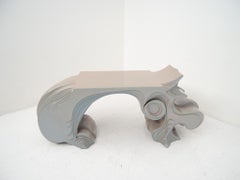 "ORGANICA" scrivania in legno laccato, Roberto Fallani, Italia