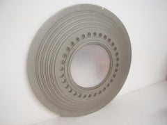 "ORGANICA"  lacquered wood mirror with lights, Roberto Fallani, Italy