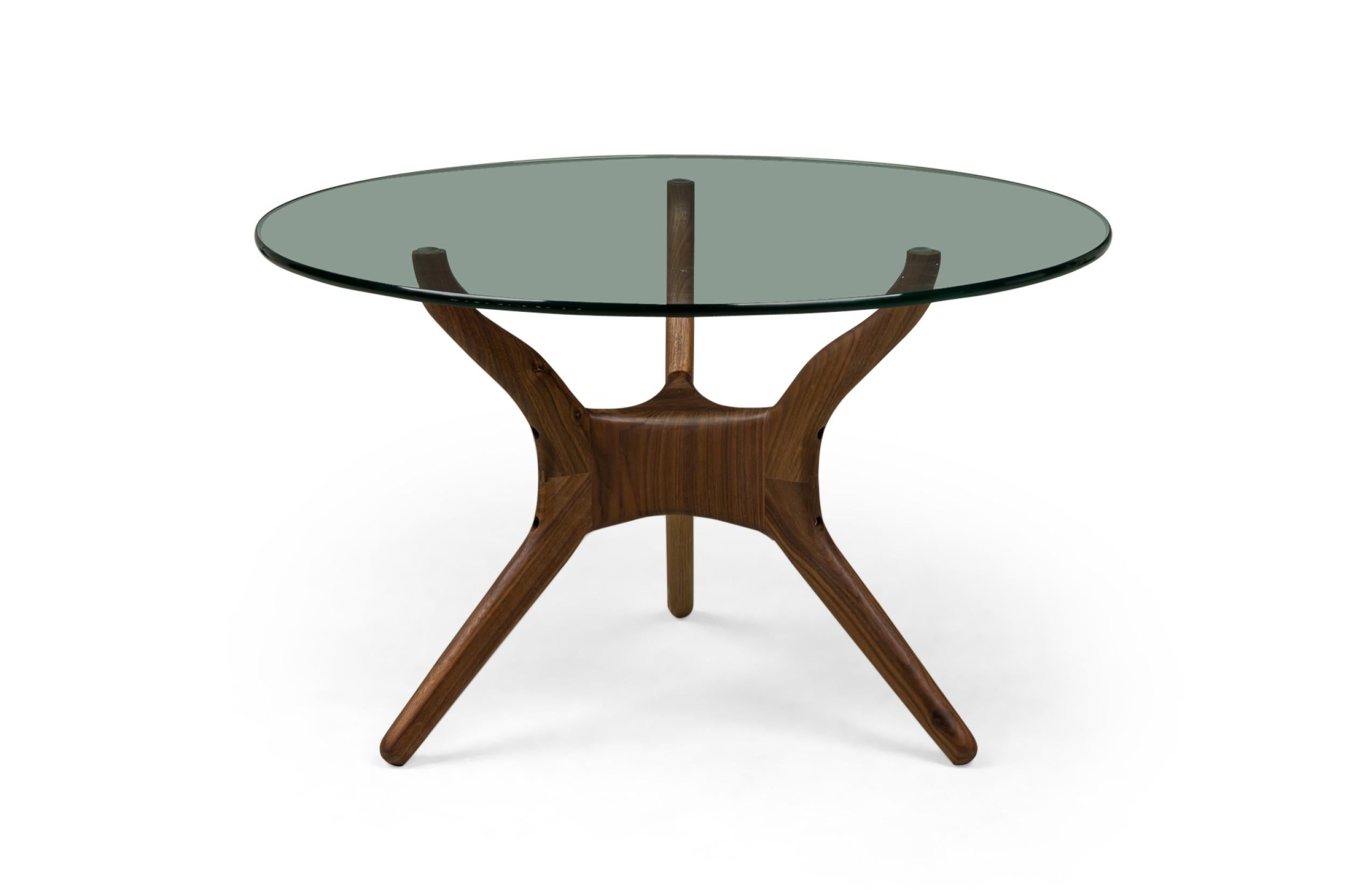 Scandinavian Modern Organico Coffee Table (Walnut) by Newel Modern For Sale