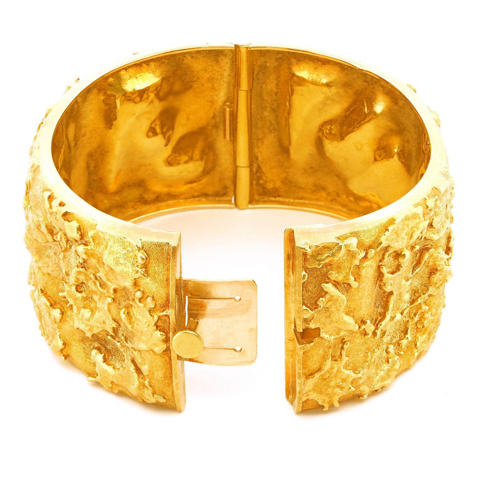 Schweizer Organo-Chic Gelbgold-Armband 2