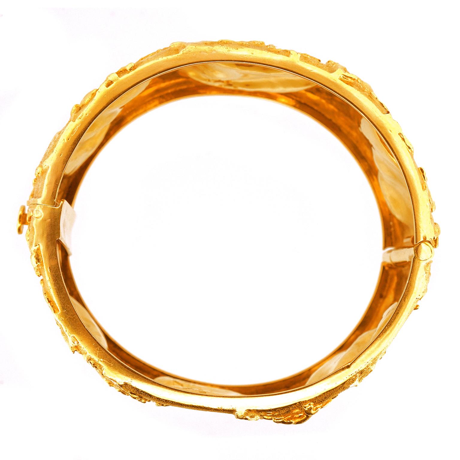 Schweizer Organo-Chic Gelbgold-Armband 3
