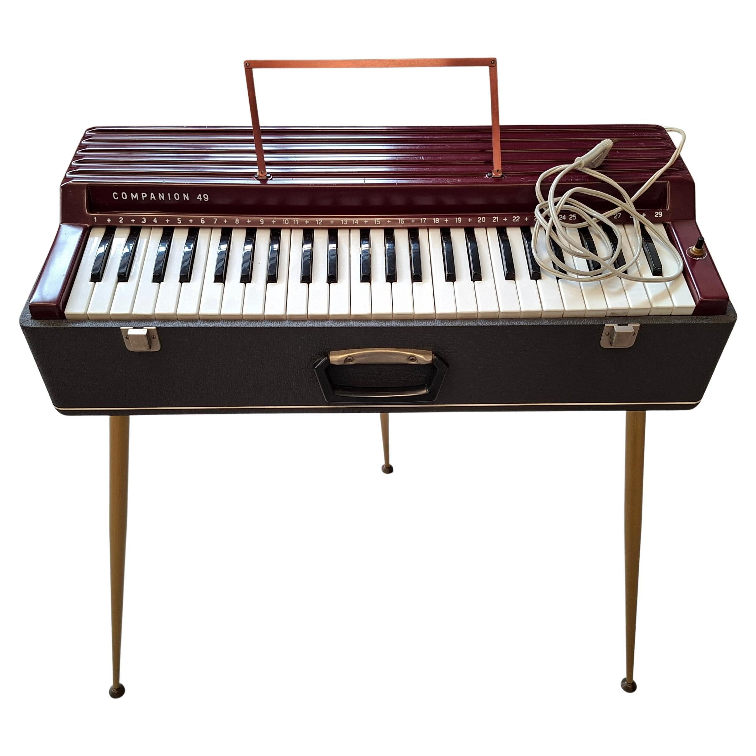 Orgue électronique Companion 49 d'époque avec pieds d'origine