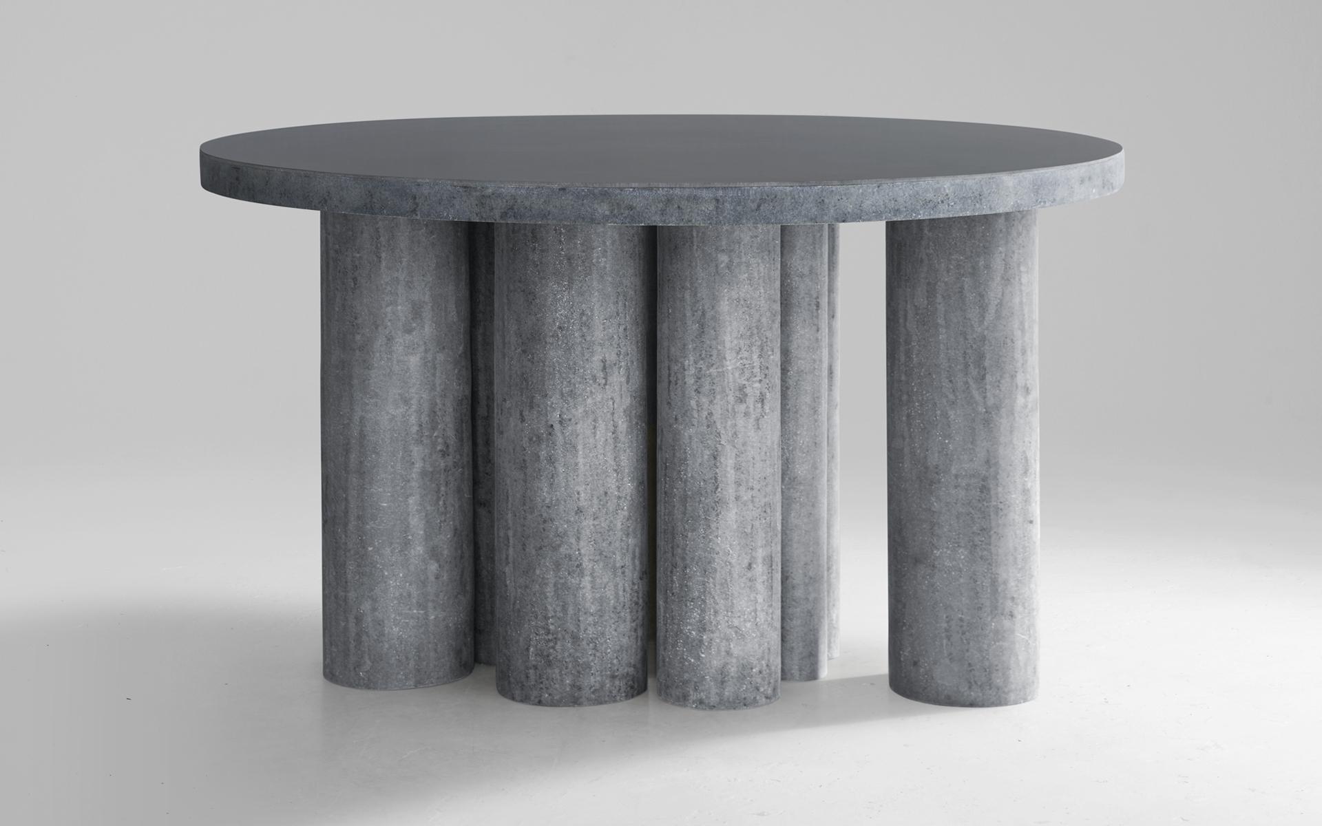 Òrghen table by Imperfettolab
Dimensions: Ø 125 x H 74 cm
Materials: Raw Material

Imperfetto Lab
Who we are ? We are a family.
Verter Turroni, Emanuela Ravelli and our children Elia, Margherita and Eusebio.
All together, we are separate