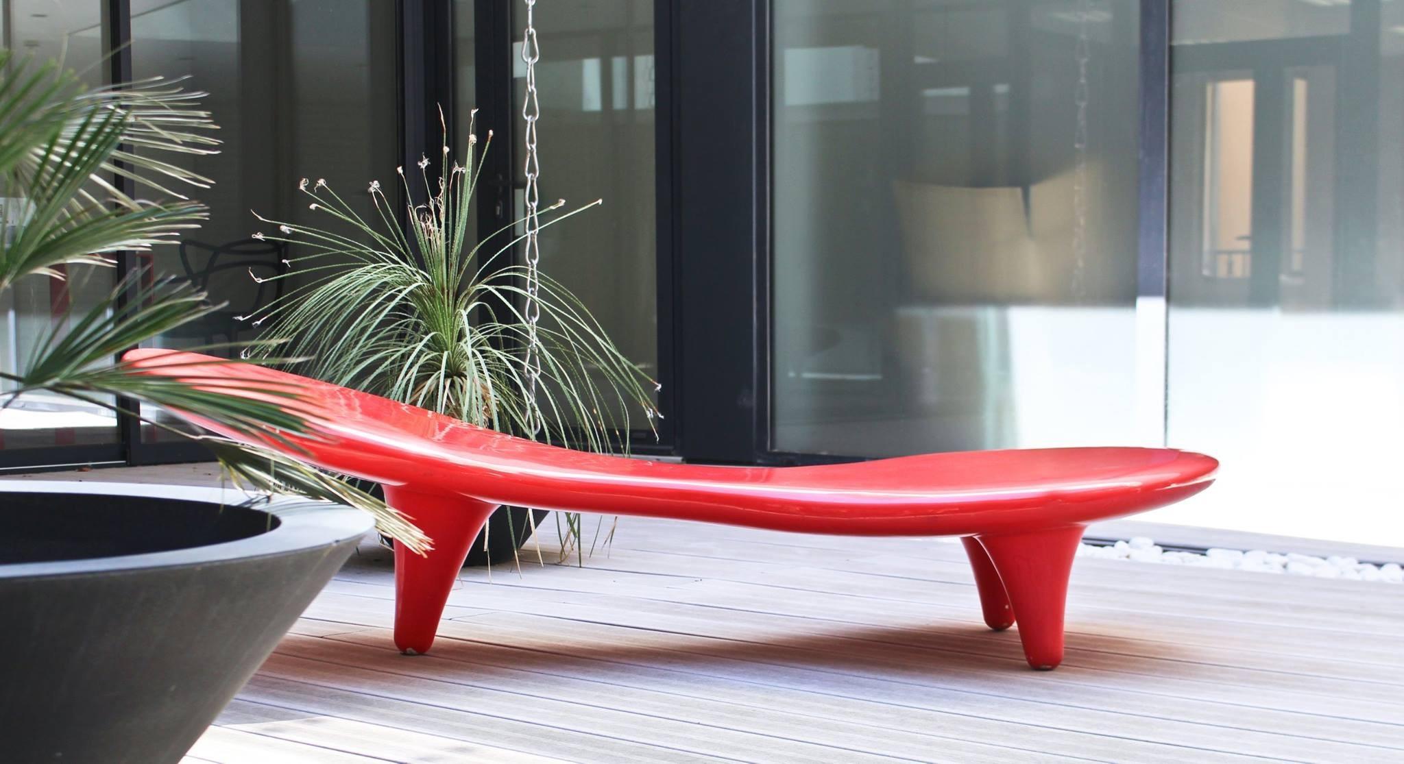 Orgone Bench by Marc Newson in Five Color Options of Fiberglass for Cappellini In New Condition For Sale In Rhinebeck, NY