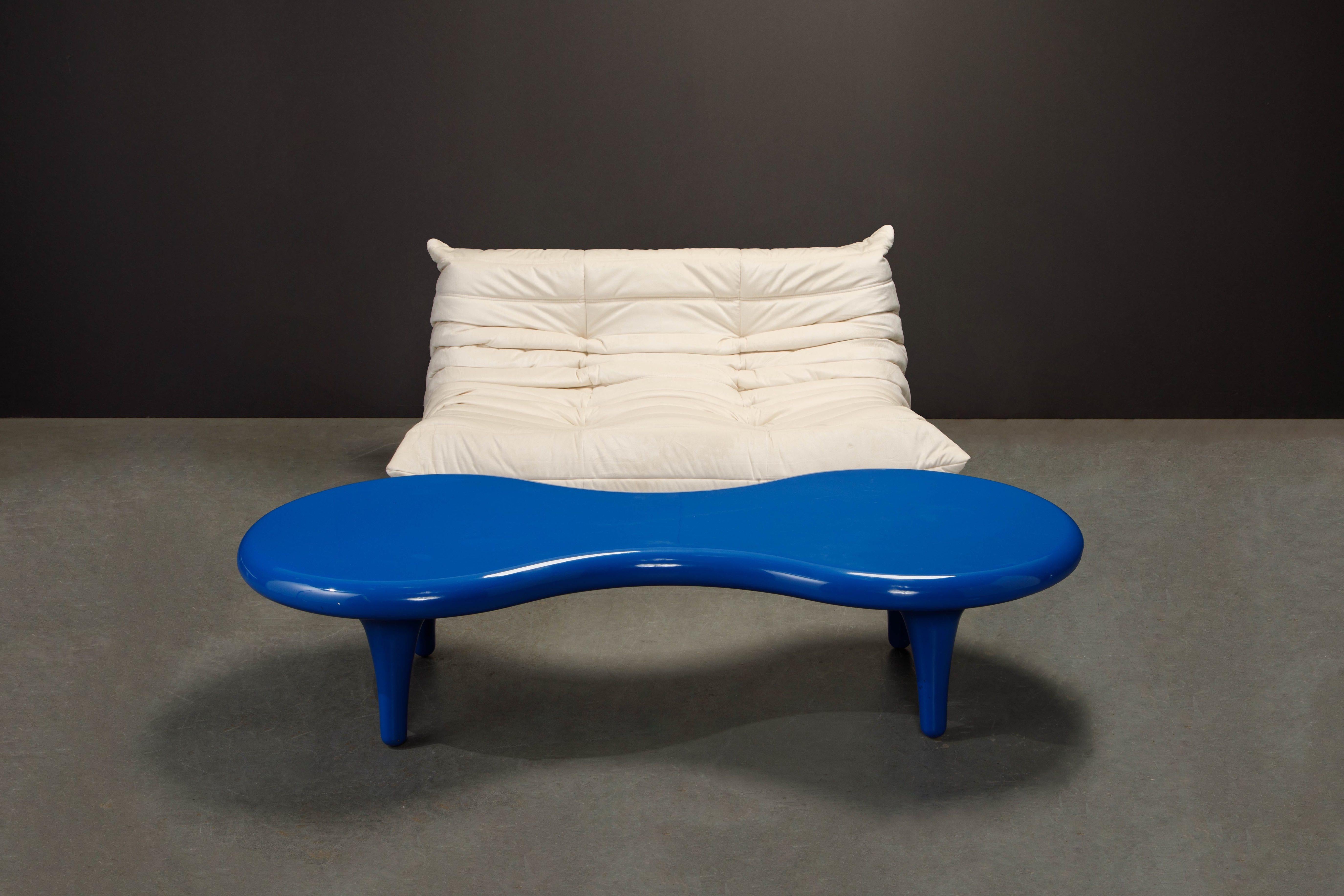 'Orgone' Fiberglass Cocktail Table by Marc Newson for Cappellini, Italy, Signed 10