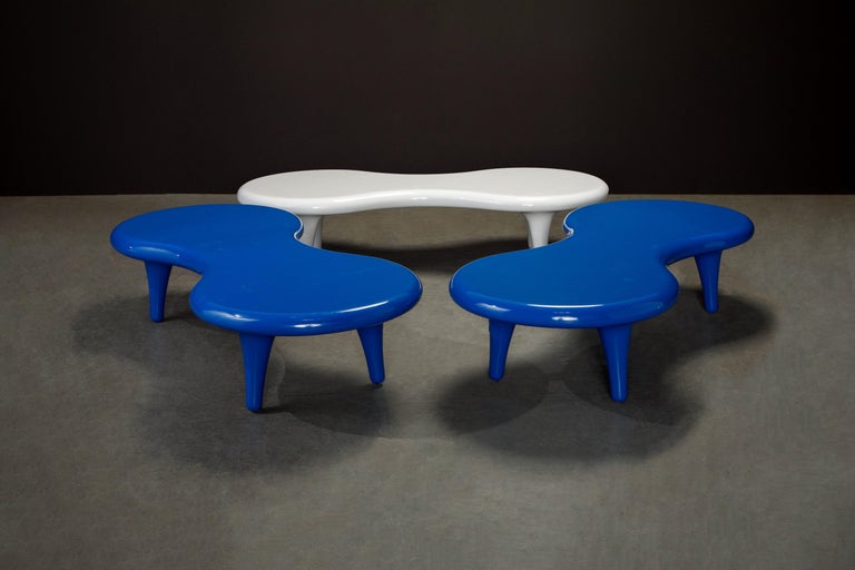 'Orgone' Fiberglass Cocktail Table by Marc Newson for Cappellini, Italy, Signed For Sale 14