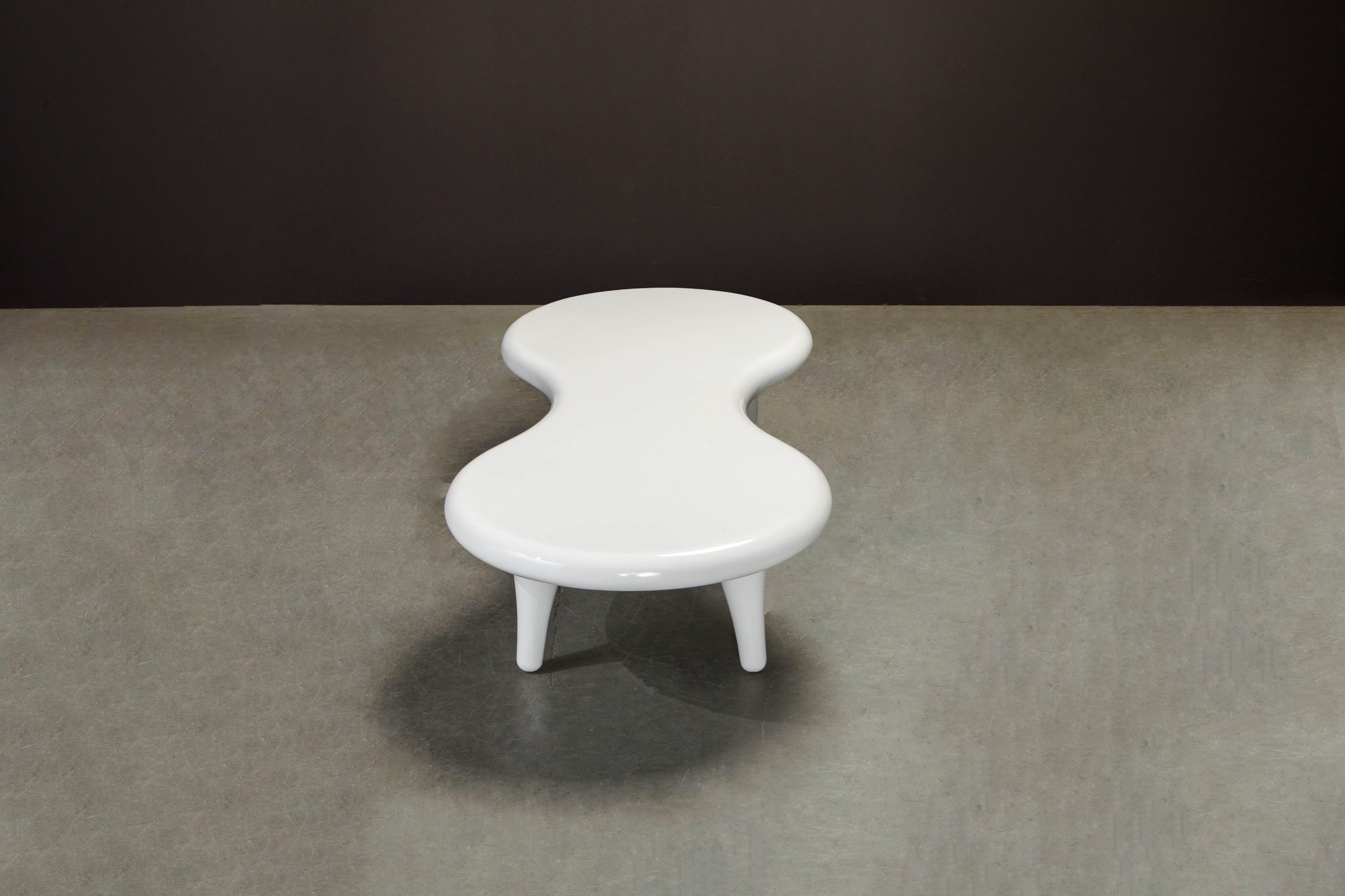 Italian 'Orgone' Fiberglass Cocktail Table by Marc Newson for Cappellini, Italy, Signed