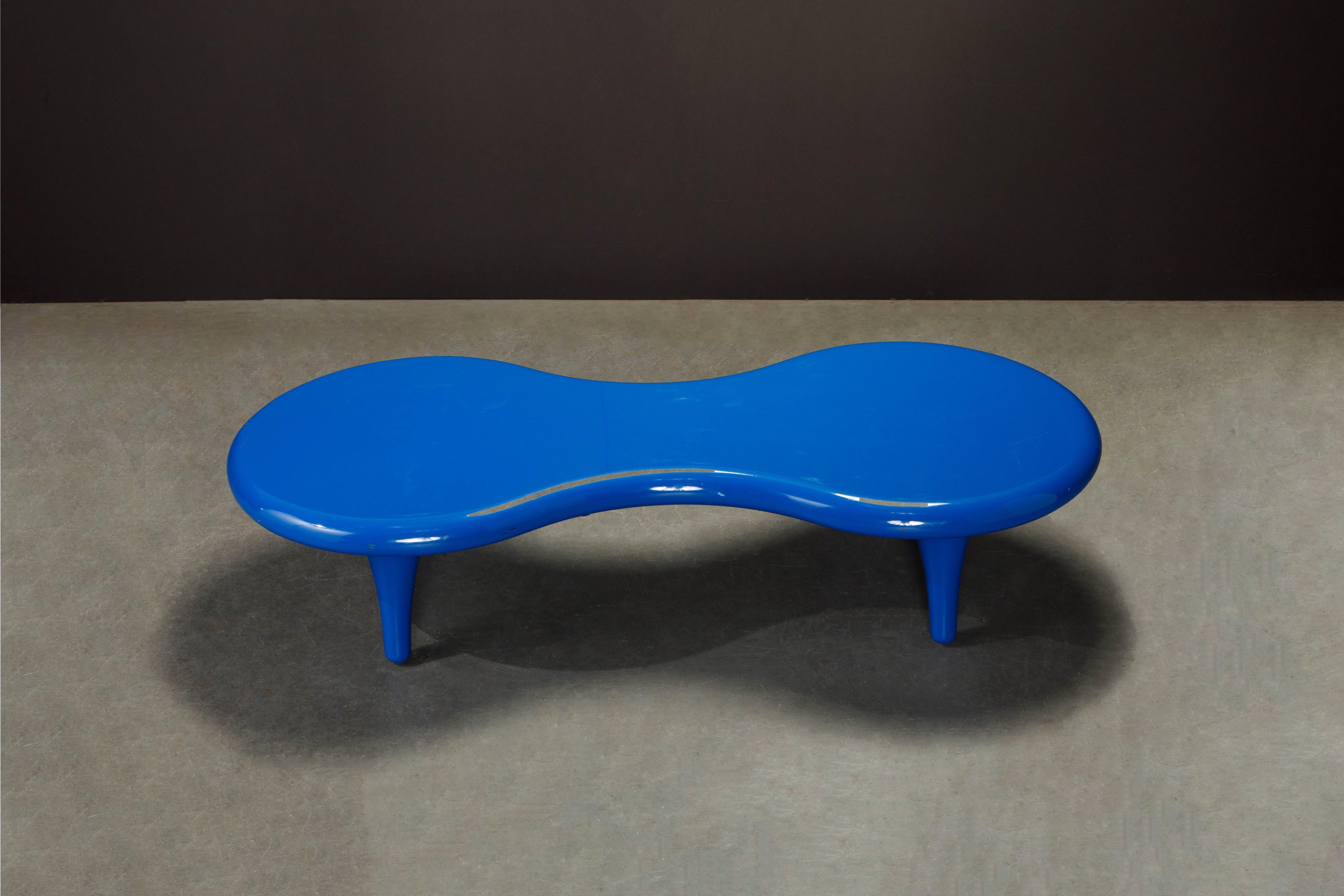 Italian 'Orgone' Fiberglass Cocktail Table by Marc Newson for Cappellini, Italy, Signed