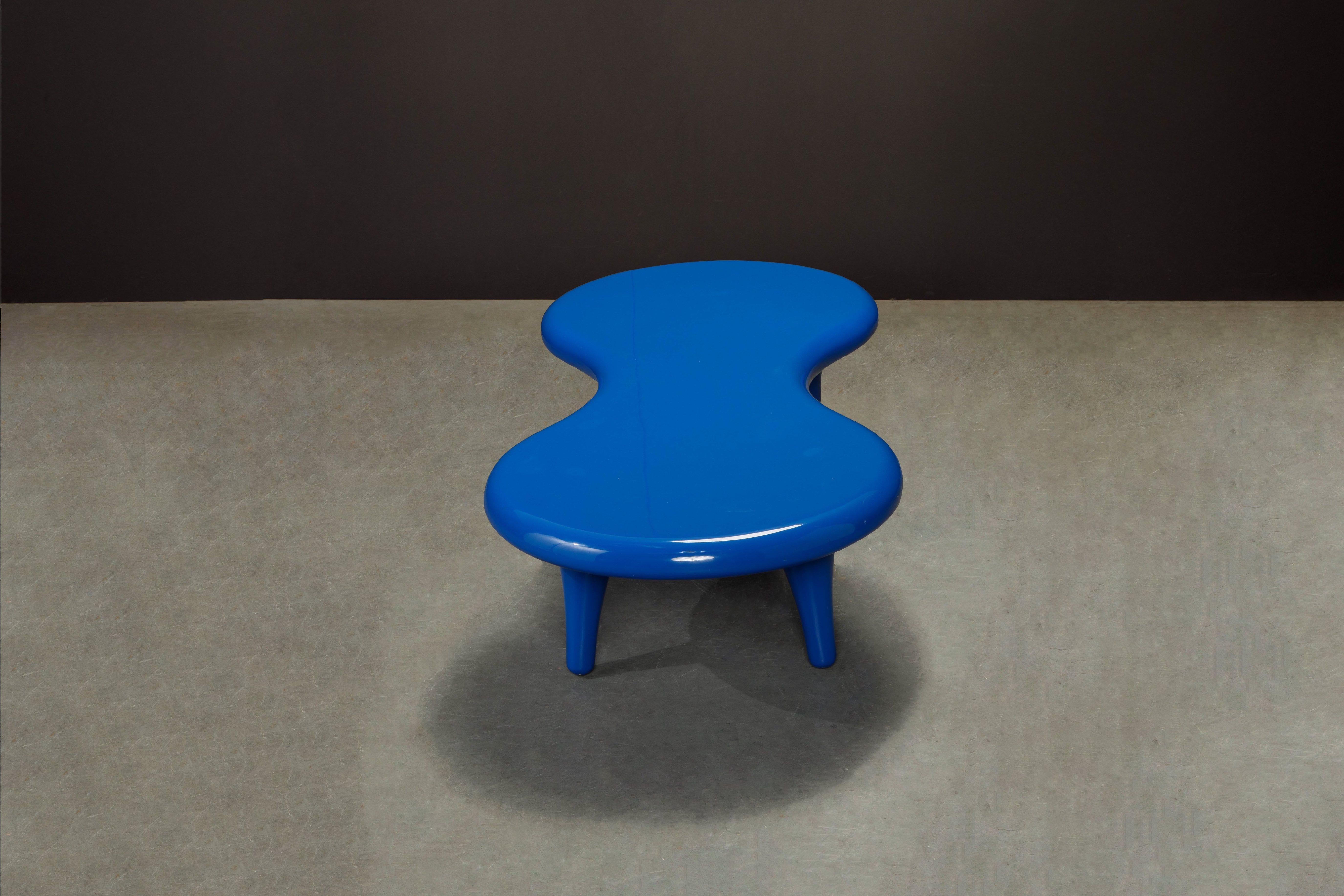 'Orgone' Fiberglass Cocktail Table by Marc Newson for Cappellini, Italy, Signed 1