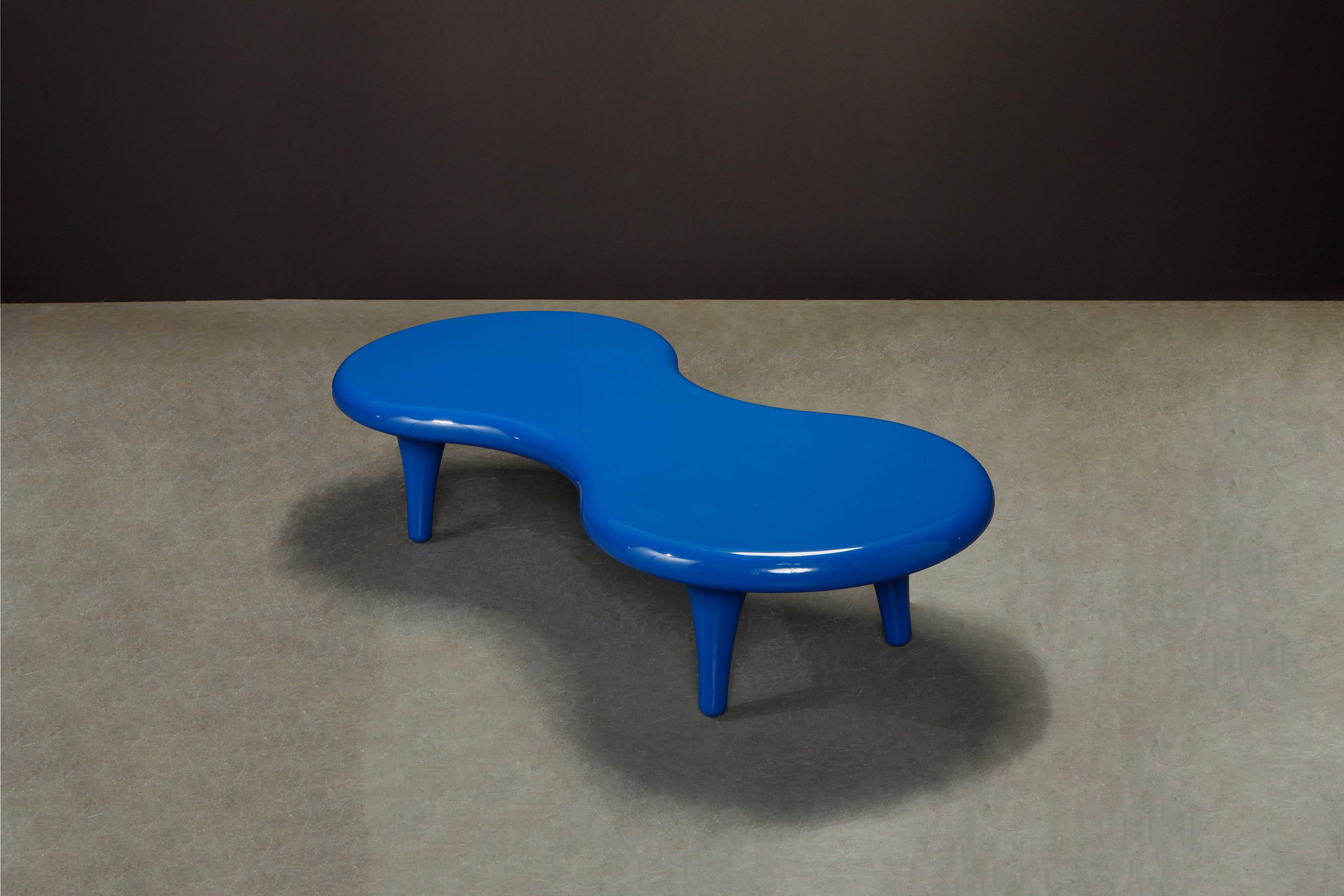 'Orgone' Fiberglass Cocktail Table by Marc Newson for Cappellini, Italy, Signed 2